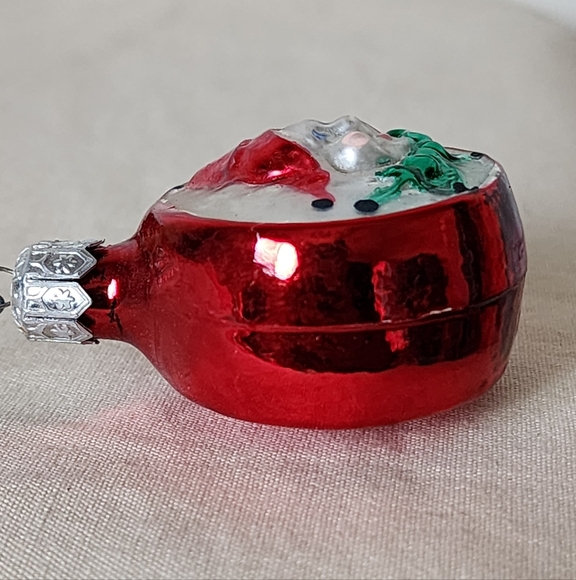 Vintage Mercury Glass Elf Jester Christmas Ornament - Picture 7 of 12